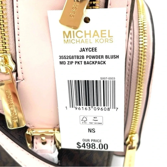 Michael Kors Medium Jaycee Zip Packet Backpack - Picture 10 of 10